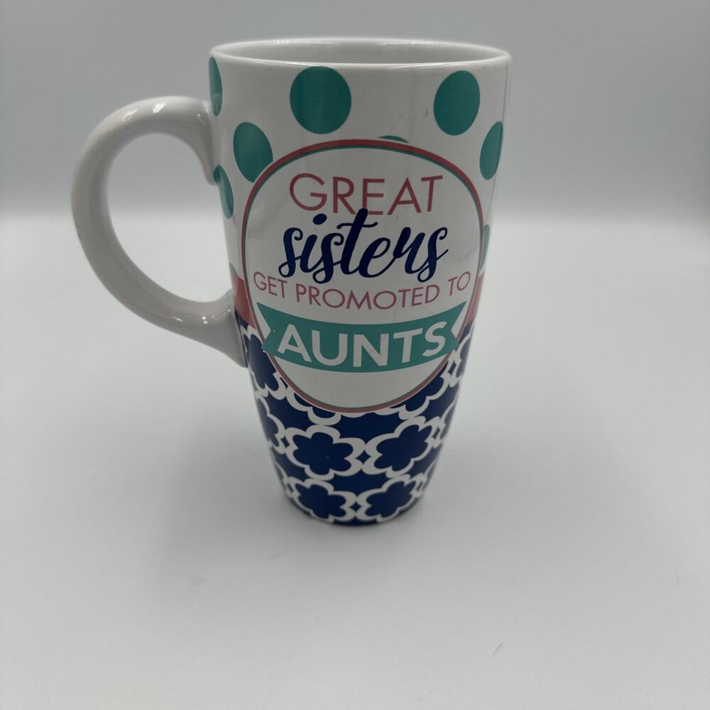 Great‎ Sisters Get Promoted To Aunts Coffee Mug New Baby Auntie Aunt
